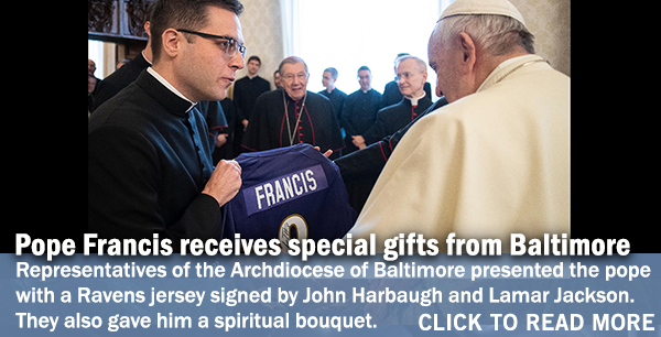 Pope francis best sale ravens jersey